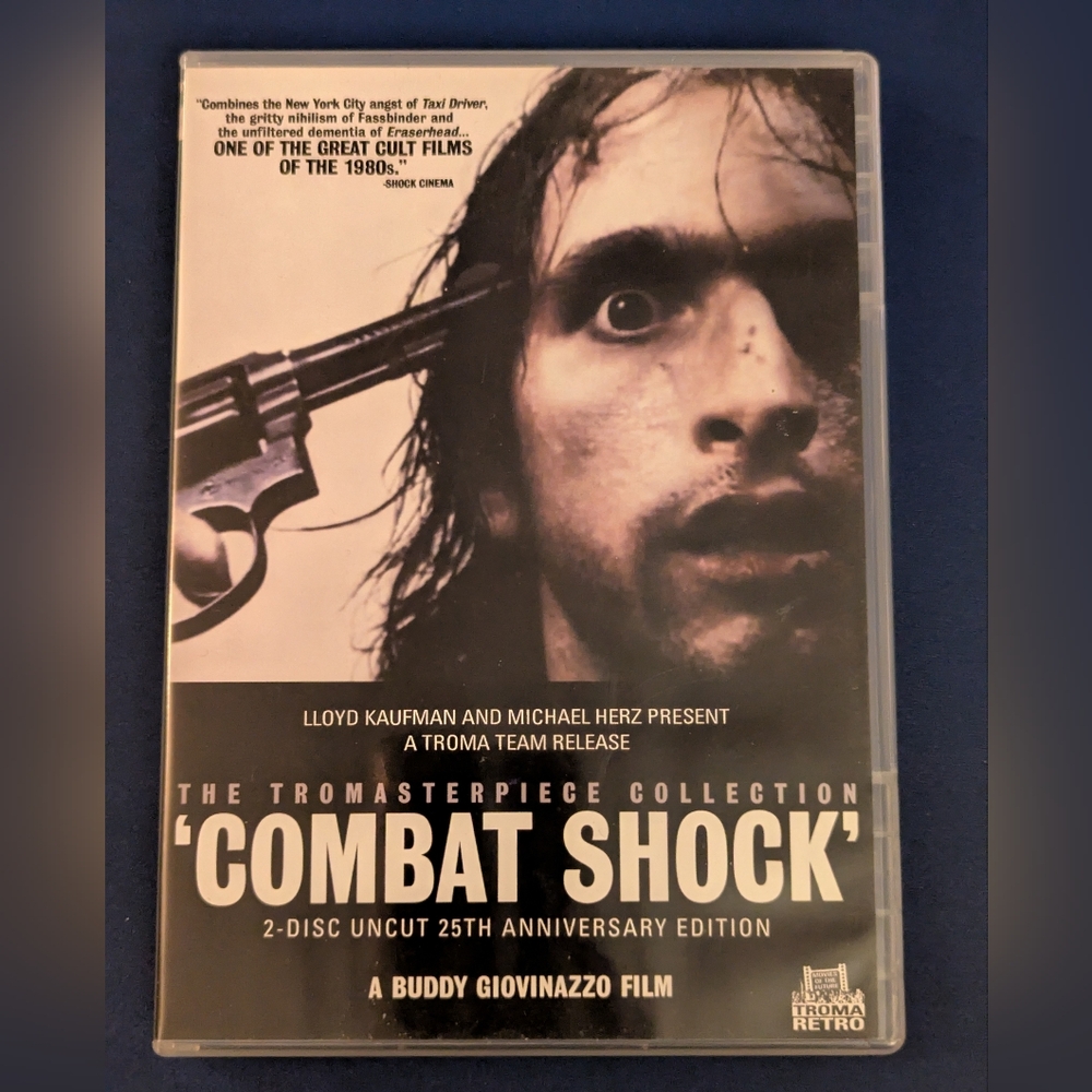 Combat Shock 25th Anniversary Edition DVD